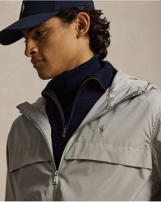 Polo Ralph Lauren Gray The Glenmoor Hooded Jacket for men