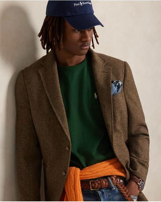 Polo Ralph Lauren Green Relaxed Fit Logo Jersey T-Shirt for men