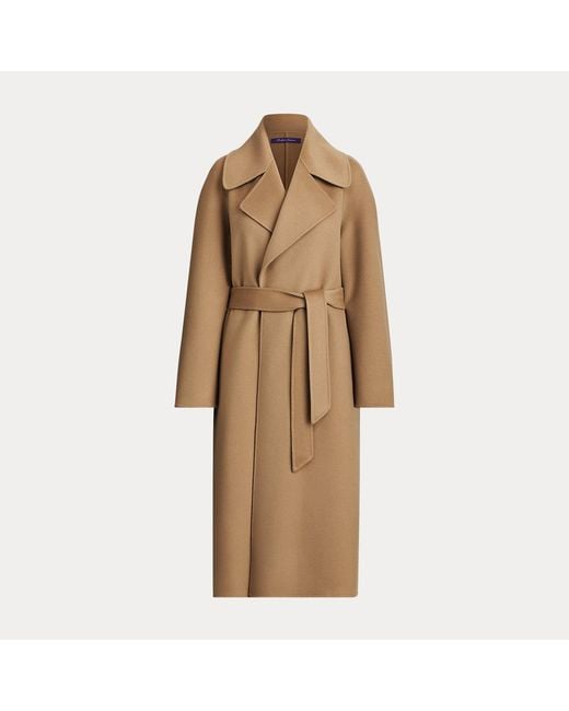 Ralph Lauren Blue Ralph Lauren Leonarda Cashmere Wrap Coat