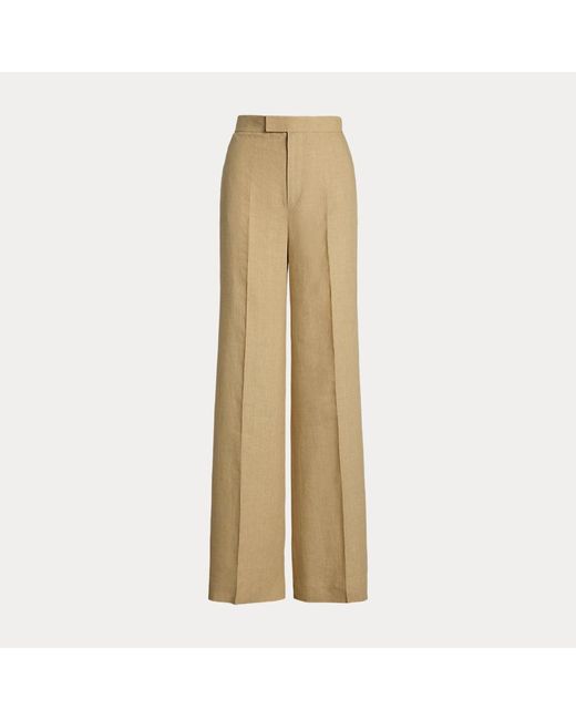 Pantaloni Dean in lino di Ralph Lauren in Natural