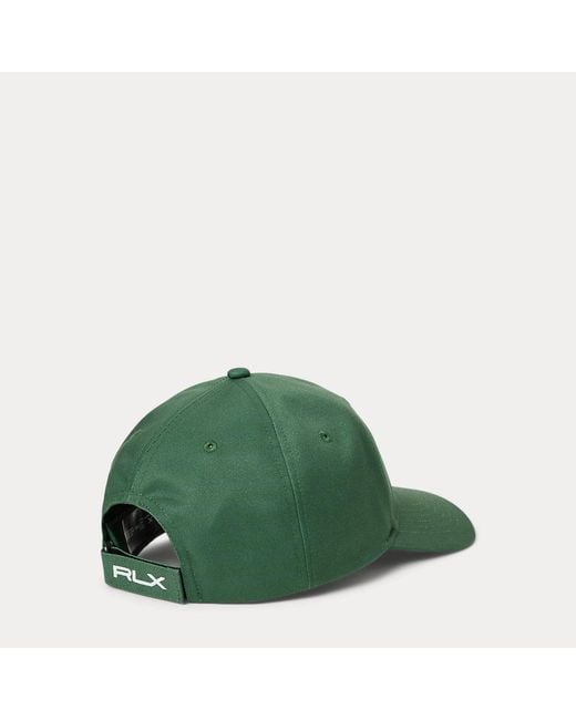 Ralph Lauren Green Twill Sports Cap for men