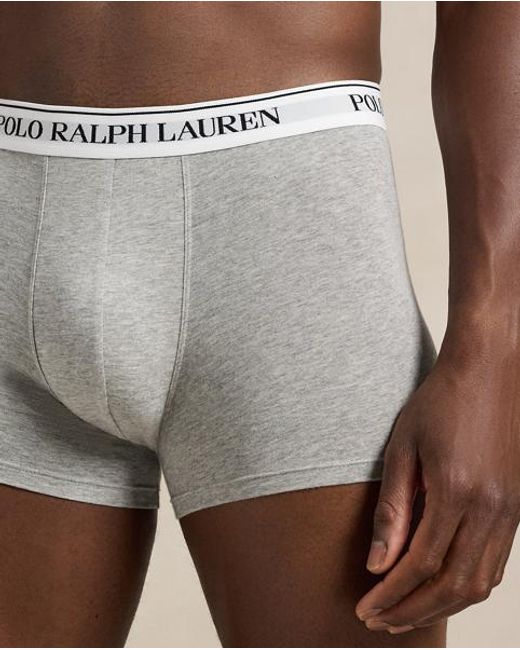 Polo Ralph Lauren Blue Classic Stretch-Cotton Trunk 3-Pack for men