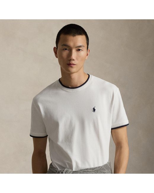 Polo Ralph Lauren Gray Classic Fit Stretch Mesh T-Shirt for men