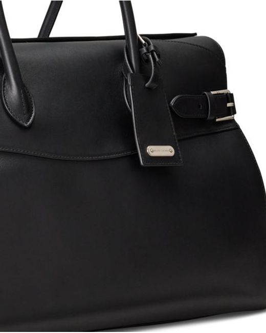 Ralph Lauren Black Bedford Calfskin Duffel for men