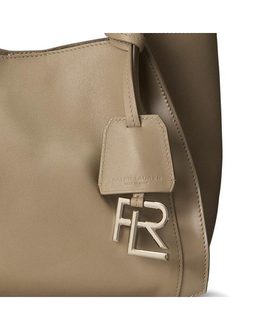 Ralph Lauren Natural Rl 888 Calfskin Mini Tote