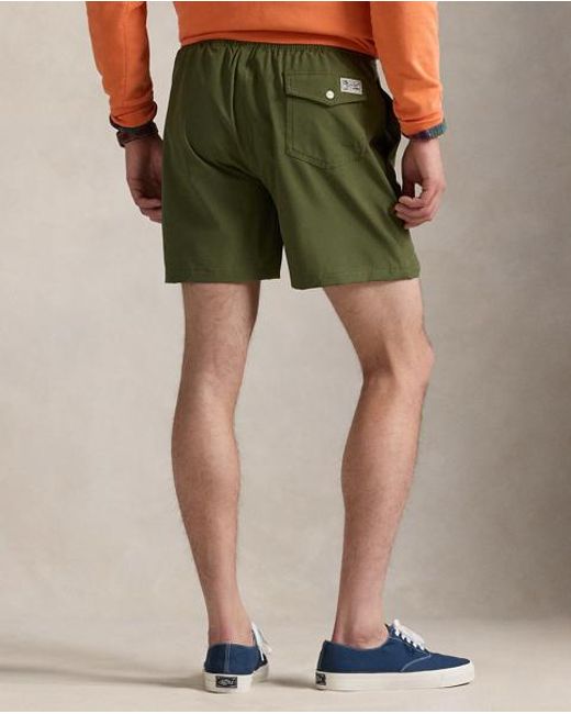 Polo Ralph Lauren Klassische Badeshorts Traveler in Green für Herren