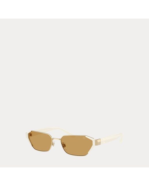 Ralph Lauren Natural Rl Rectangle Sunglasses