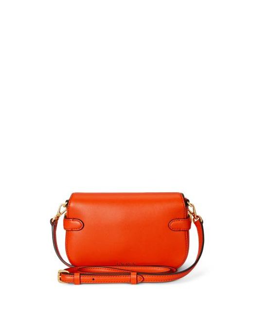 Ralph Lauren Blue Leather Small Blaike Crossbody Bag