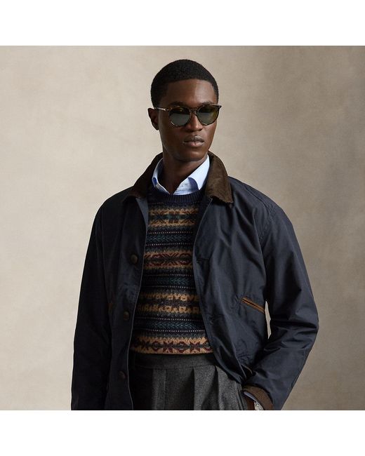 Polo Ralph Lauren Black The Clarkfield Utility Jacket for men