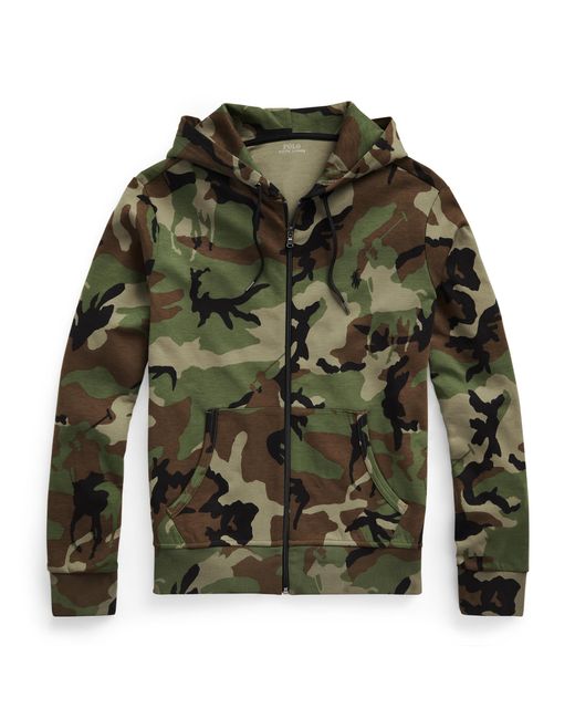 Camo ralph lauren shop hoodie