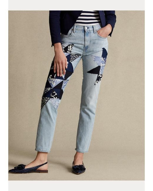 Jeans boyfriend Avery Coton Polo Ralph 