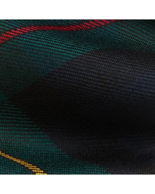 Polo Ralph Lauren Green Vintage-inspired Tartan Wool Tie for men