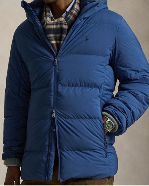 Polo Ralph Lauren Blue The Parkview Down Coat for men