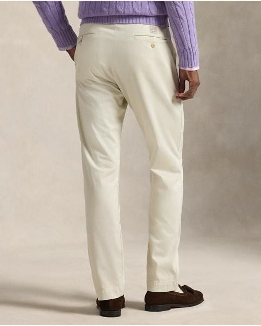 Polo Ralph Lauren Natural Salinger Straight Fit Chino Trouser for men