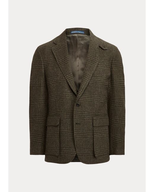 Polo Ralph Lauren The Rl67 Glen Plaid Tweed Jacket in Green for Men Lyst