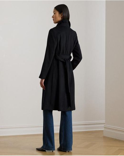 Ralph Lauren Black Belted Coats