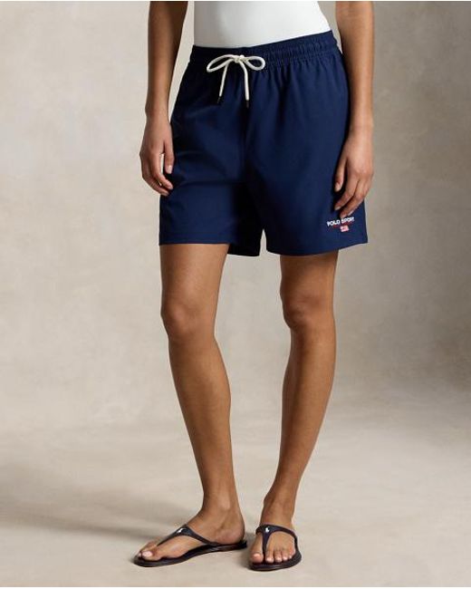 Polo Ralph Lauren Blue 14.5 Cm Traveller Swimming Shorts for men