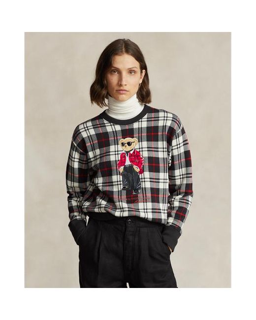 Polo Ralph Lauren Brown Sweatshirt mit Polo Bear