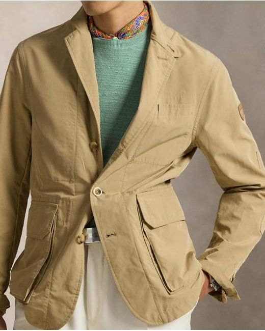 Ralph Lauren Green The Pearson Lightweight Twill Jacket for men