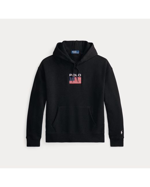 Polo Ralph Lauren Black Flag Fleece Hoodie for men