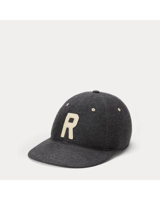 Gorra De Gamuza Cepillada Polo Ralph Lauren de hombre de color Black