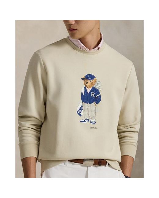 Ralph Lauren Natural Polo Bear Performance Sweatshirt for men
