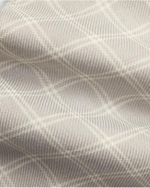 Ralph Lauren Natural Windowpane Cashmere-Silk Tie for men