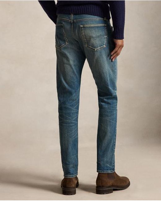 Polo Ralph Lauren Blue Sullivan Slim Stretch Jean for men