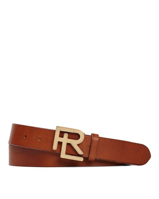 ralph lauren vachetta leather belt