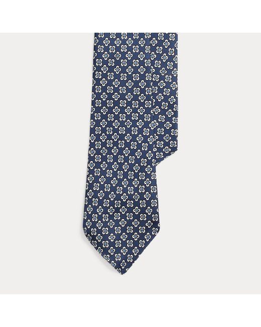 Cravatta stile vintage in twill di seta di Polo Ralph Lauren in Blue da Uomo