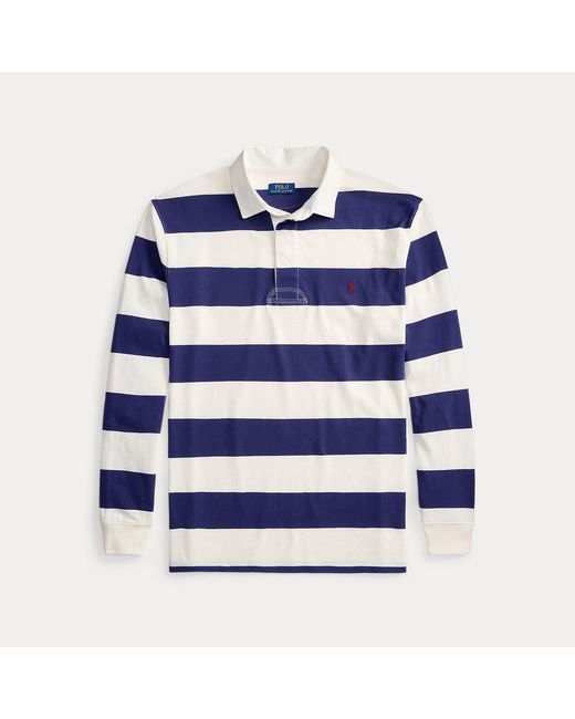 Polo Ralph Lauren Blue The Iconic Rugby Shirt for men