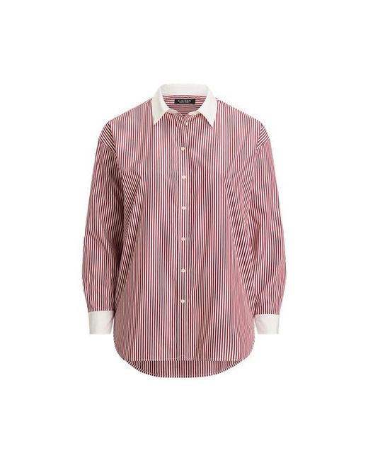 Ralph Lauren Red Ralph Lauren Striped Cotton Broadcloth Shirt