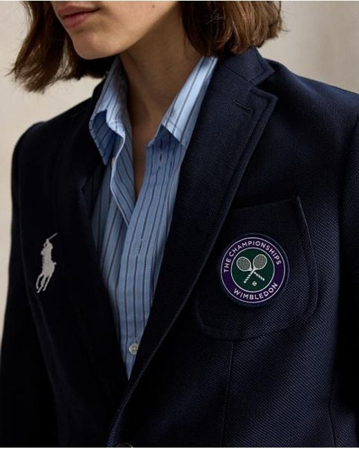 Polo Ralph Lauren Black Wimbledon Umpire Wool Blazer