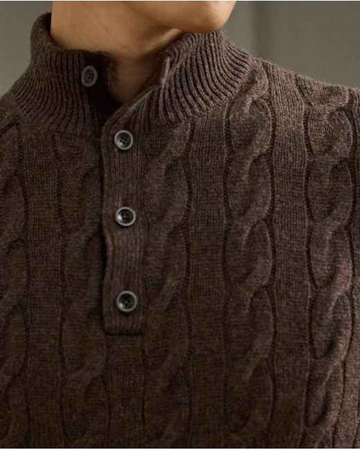 Jersey De Cachemira En Punto De Ochos Ralph Lauren de hombre de color Natural