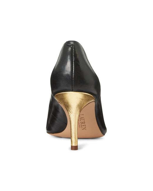 lanette leather pump