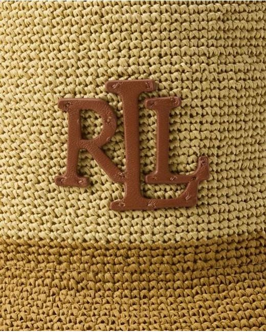 Ralph Lauren Green Crochet Bucket Hat