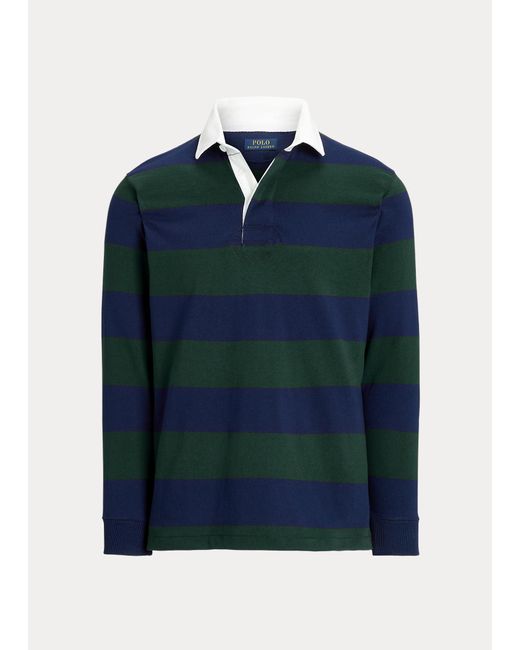 La icónica camiseta de rugby Ralph Lauren de hombre de color Blue