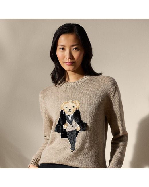 Ralph Lauren Multicolor Lunar New Year Polo Bear Sweater