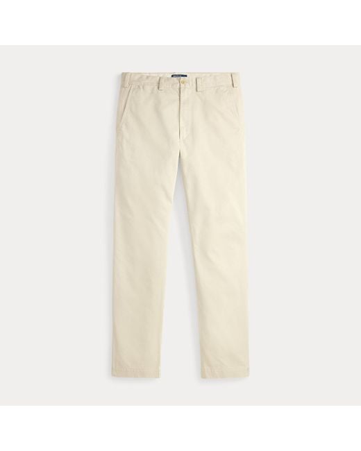 Polo Ralph Lauren Natural Salinger Straight Fit Chino Trouser for men