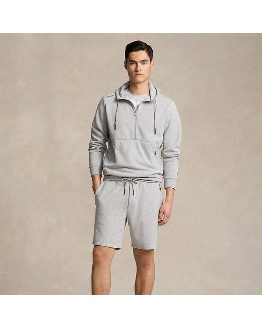 RLX Ralph Lauren Gray Ralph Lauren 8-inch Fleece Short for men