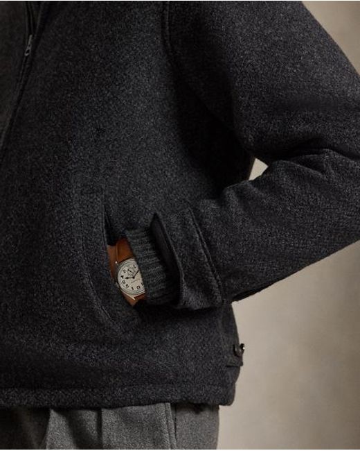 Polo Ralph Lauren Black The Langdon Tweed Jacket for men