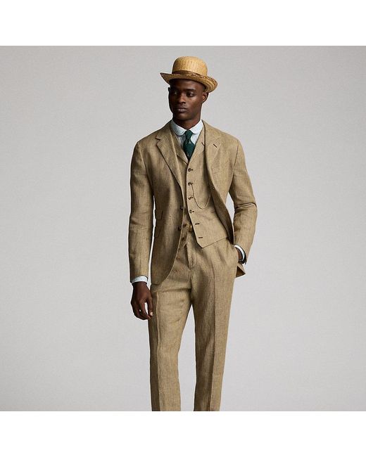 Giacca in twill di lino di RRL in Brown da Uomo