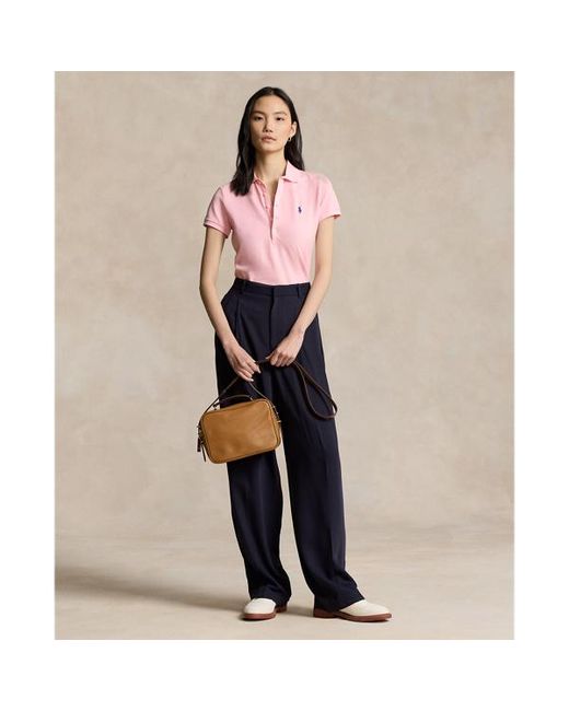 Polo Ralph Lauren Pink Slim Fit Stretch Polo Shirt