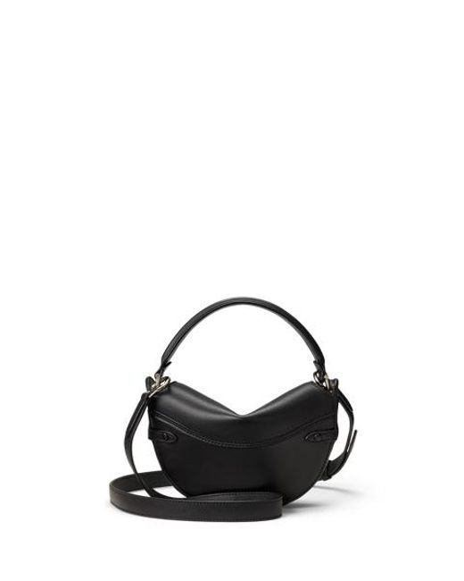 Ralph Lauren Black The Ralph Calfskin Mini Crossbody Bag