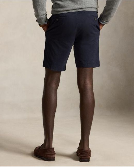 Polo Ralph Lauren Blue 24 Cm Greenwich Slim Fit Chino Shorts for men