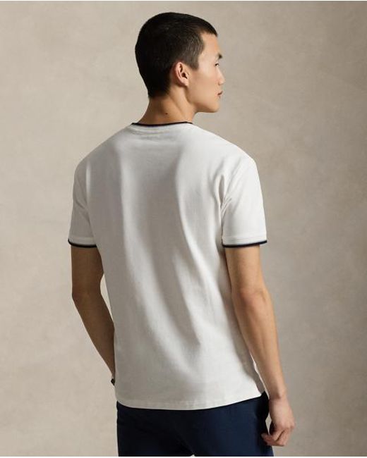 Polo Ralph Lauren Gray Classic Fit Stretch Mesh T-Shirt for men
