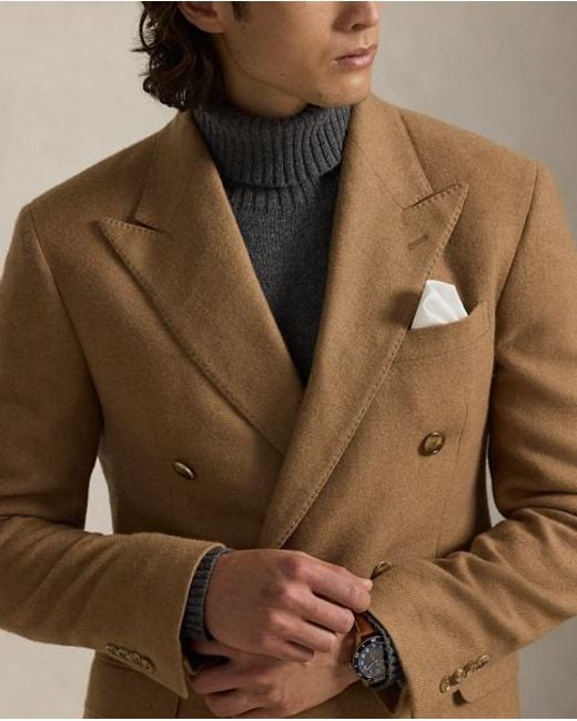 Polo Ralph Lauren Brown Polo Tailored-Hair Sport Coat for men