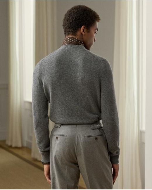 Ralph Lauren Gray Cashmere Knitwear for men