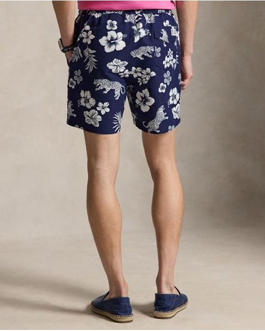 Polo Ralph Lauren Blue 14.5-Cm Traveller Swimming Shorts for men