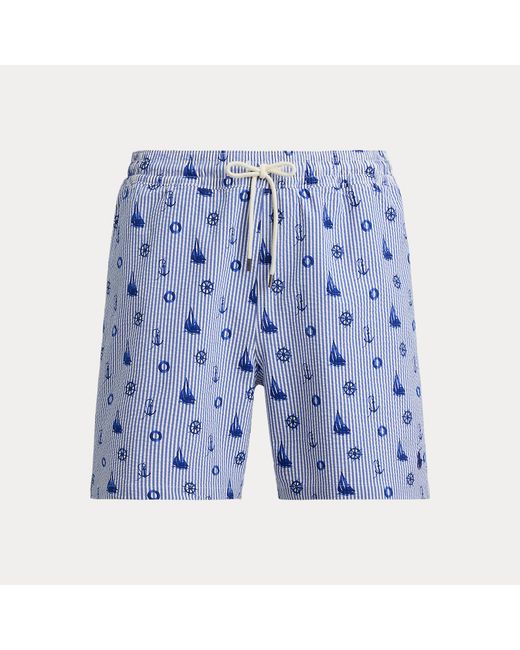 Polo Ralph Lauren Blue 14.5-Cm Traveller Swimming Shorts for men